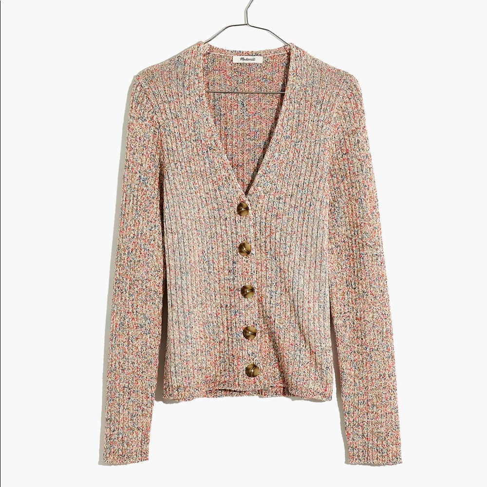 Madewell shrunken ribbed cardigan